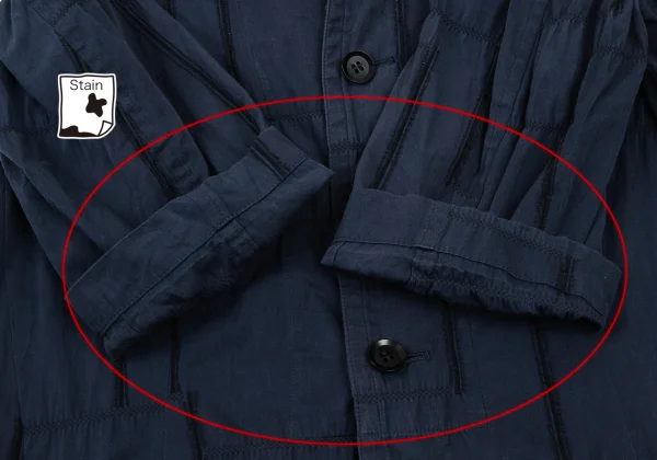 Y's Patch Stitch Design Short Sleeved Coat K-175877_009