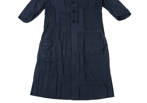 Y's Patch Stitch Design Short Sleeved Coat K-175877_010