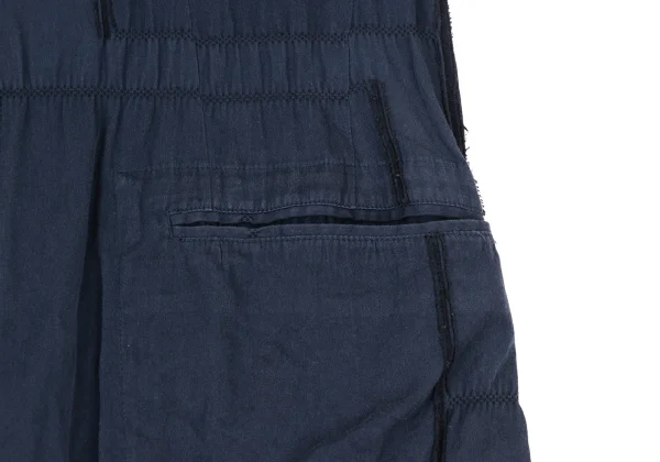 Y's Patch Stitch Design Short Sleeved Coat K-175877_011