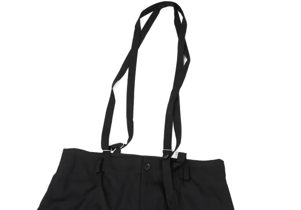 Y's Strap Wool Wide Pants K-175881_002