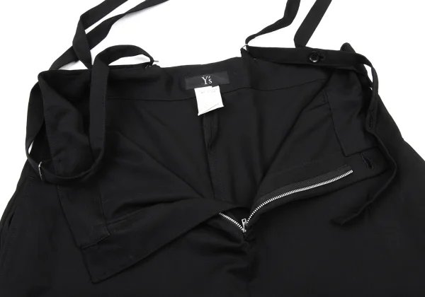 Y's Strap Wool Wide Pants K-175881_004
