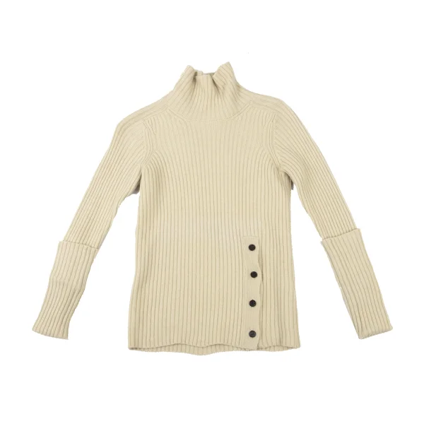 Y's Wool Hem Slit Button Knit K-175882_002