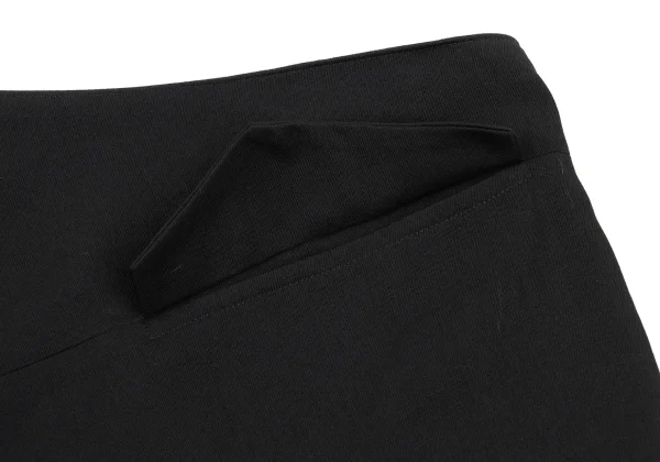 Y's Wool Gabardine Bias Switching Skirt K-175883_005