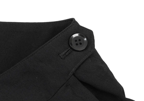 Y's Wool Gabardine Bias Switching Skirt K-175883_006