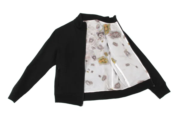 Ground Y Yasuto Sasada GIRL Graphic Print Reversible Blouson K-175889_003