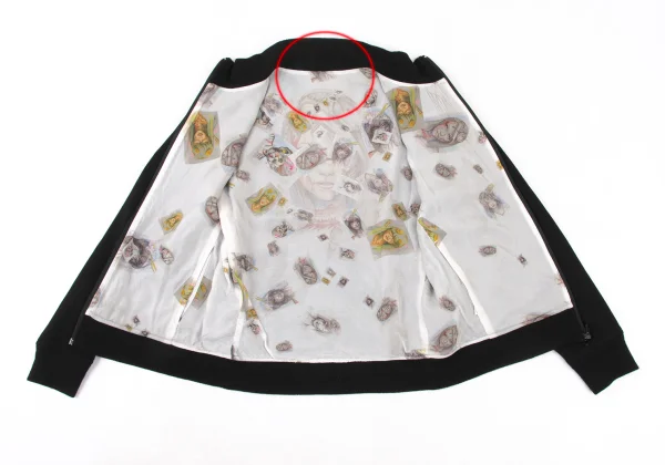 Ground Y Yasuto Sasada GIRL Graphic Print Reversible Blouson K-175889_011