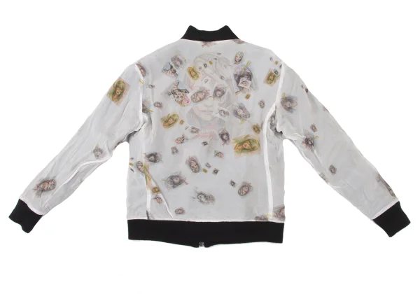 Ground Y Yasuto Sasada GIRL Graphic Print Reversible Blouson K-175889_014