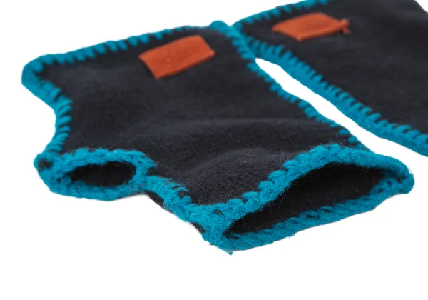 Vivienne Westwood Orb Patch Fingerless Knit Glove K-175892_003