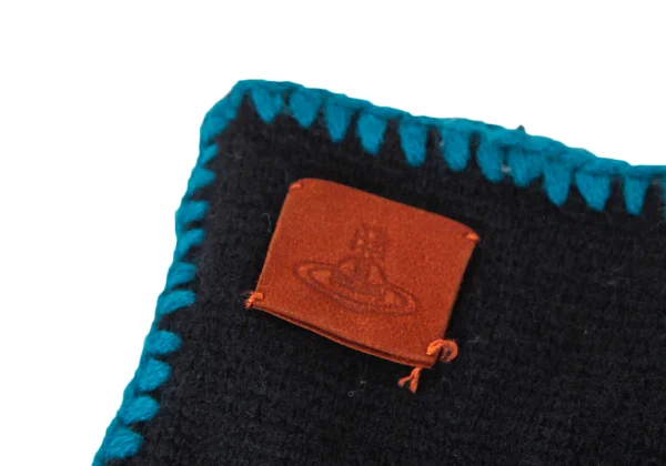 Vivienne Westwood Orb Patch Fingerless Knit Glove K-175892_006