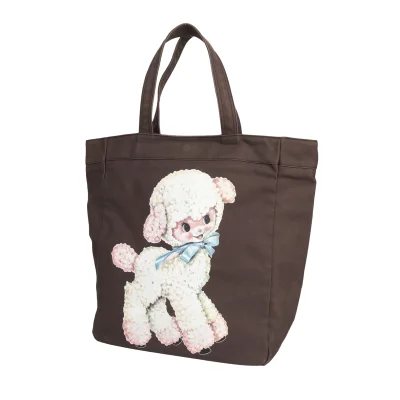 Vivienne Westwood Cotton Lamb Print Tote Bag