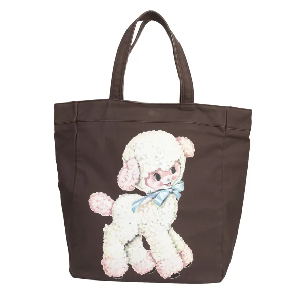 Vivienne Westwood Cotton Lamb Print Tote Bag K-175894_002