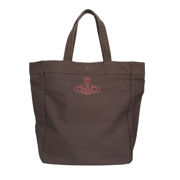 Vivienne Westwood Cotton Lamb Print Tote Bag K-175894_004
