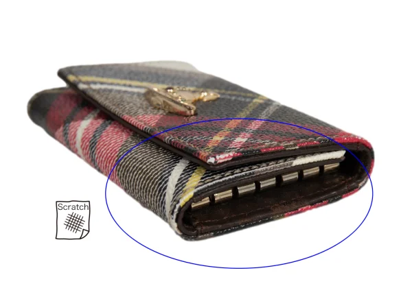 Vivienne Westwood Check Orb Key Case K-175896_004
