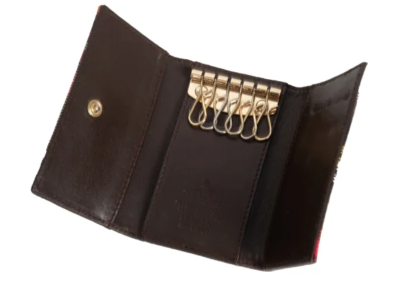 Vivienne Westwood Check Orb Key Case K-175896_007