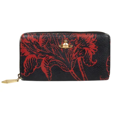 Vivienne Westwood Floral Printed Wallet