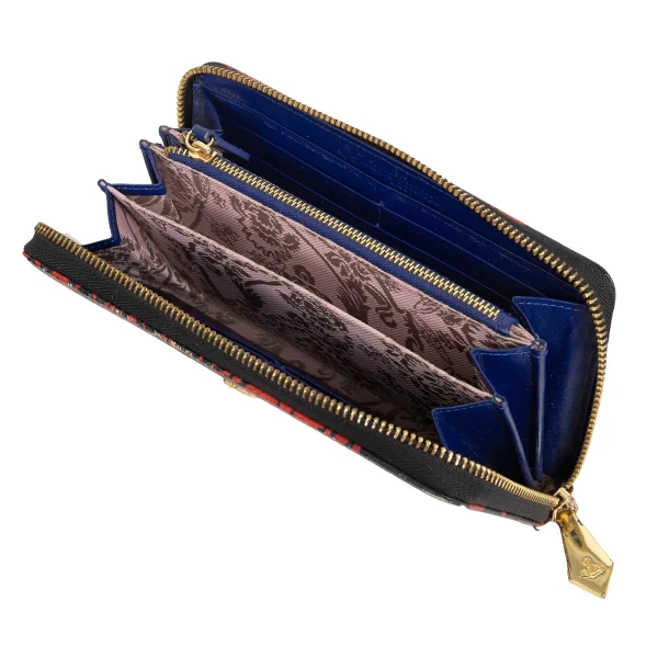 Vivienne Westwood Floral Printed Wallet K-175897_012