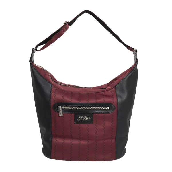 JPG by GAULTIER Zigzag Stitch Leather Backpack K-175901_002