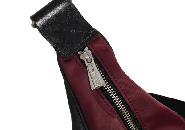 JPG by GAULTIER Zigzag Stitch Leather Backpack K-175901_011