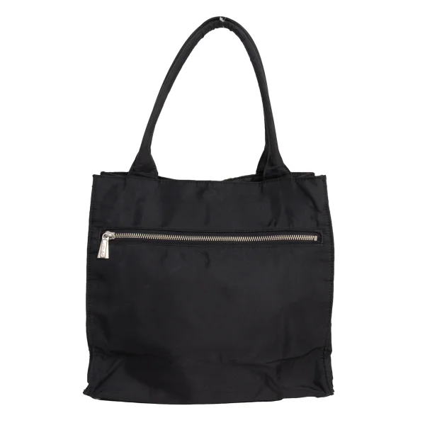 Jean Paul GAULTIER Flocked Logo Stripe Switching Bag K-175903_004