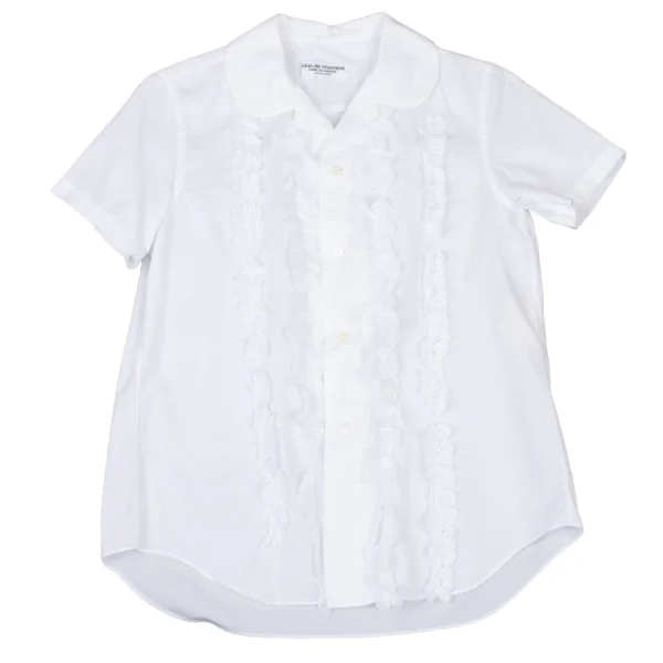 robe de chambre COMME des GARCONS Lace Short Sleeve Shirt K-175907_002