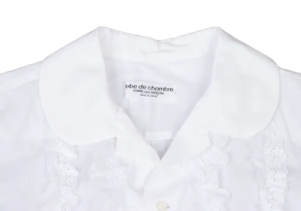 robe de chambre COMME des GARCONS Lace Short Sleeve Shirt K-175907_005