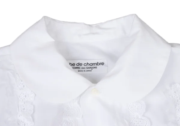 robe de chambre COMME des GARCONS Lace Short Sleeve Shirt K-175907_006