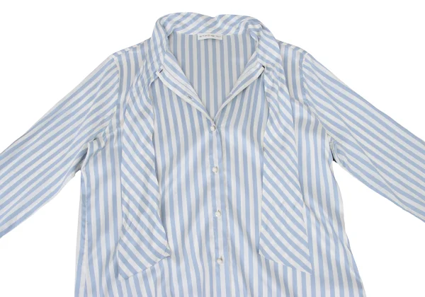ETRO Silk Stripe Tie-Neck Blouse K-175911_009