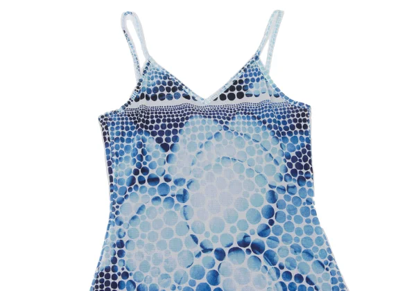 Jean Paul GAULTIER FEMME Multi-dot Print Mesh Camisole Tunic K-175913_003