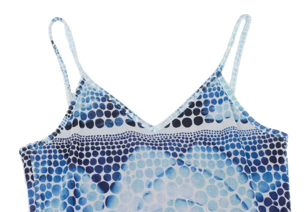 Jean Paul GAULTIER FEMME Multi-dot Print Mesh Camisole Tunic K-175913_004