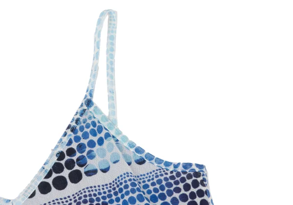Jean Paul GAULTIER FEMME Multi-dot Print Mesh Camisole Tunic K-175913_005