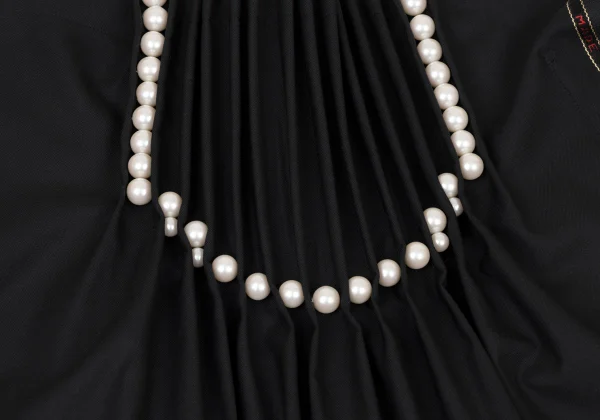 JUNYA WATANABE Wool Blend Pearl Shoulder Tunic K-175914_005