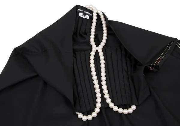 JUNYA WATANABE Wool Blend Pearl Shoulder Tunic K-175914_006