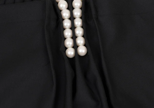 JUNYA WATANABE Wool Blend Pearl Shoulder Tunic K-175914_012
