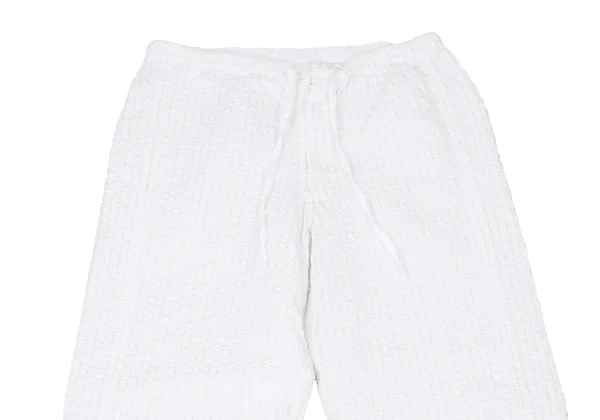 ISSEY MIYAKE HaaT Drawstring Waist Sashiko Pants K-175915_002