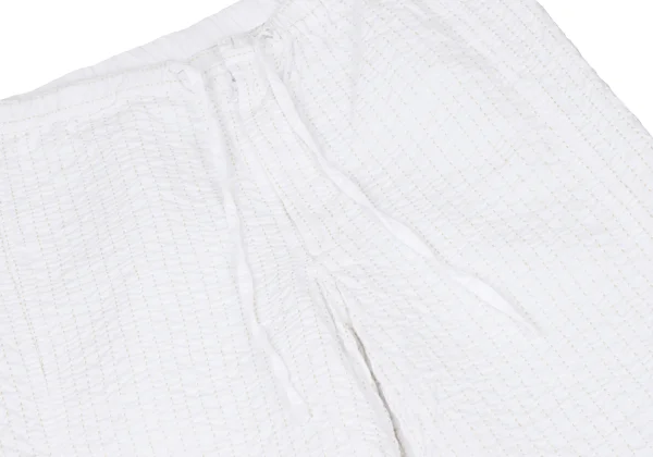 ISSEY MIYAKE HaaT Drawstring Waist Sashiko Pants K-175915_003