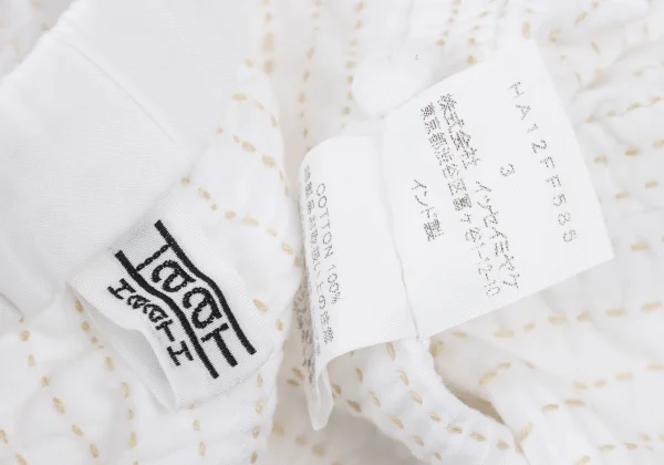 ISSEY MIYAKE HaaT Drawstring Waist Sashiko Pants K-175915_009