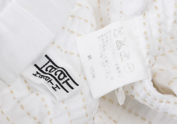 ISSEY MIYAKE HaaT Drawstring Waist Sashiko Pants K-175915_010