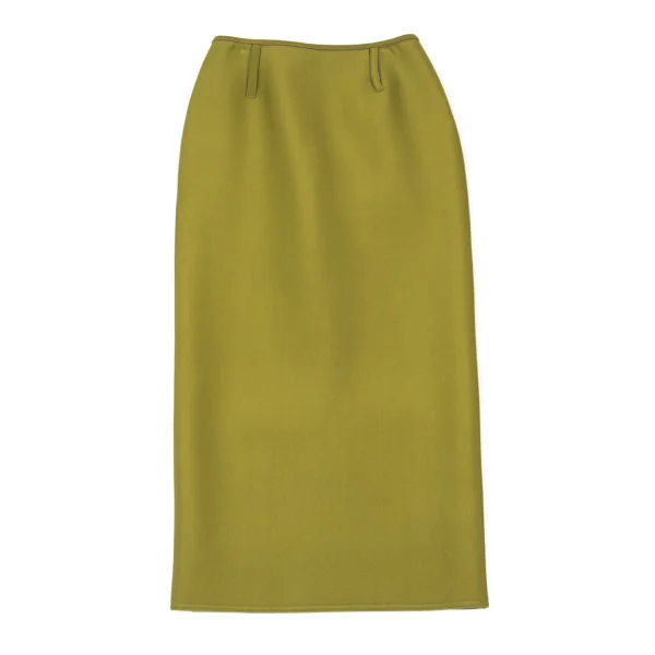 Jean Paul GAULTIER FEMME Nylon Blend Bonded Skirt K-175919_002