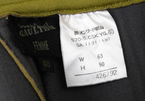 Jean Paul GAULTIER FEMME Nylon Blend Bonded Skirt K-175919_015