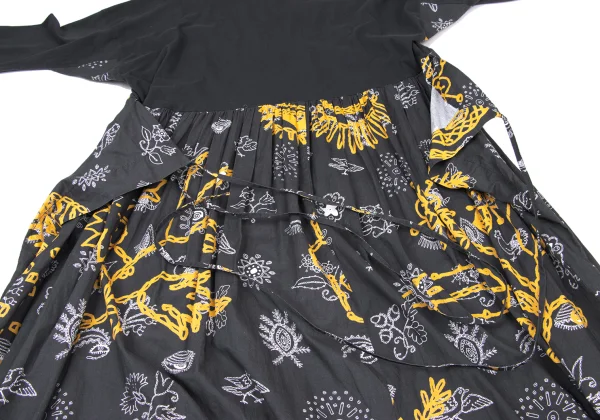 Vivienne Westwood ANGLOMANIA Cotton Graphic Print Switching Dress K-175922_014