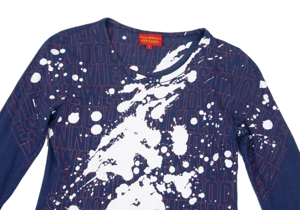 Vivienne Westwood Red Label Splash Logo Print T Shirt K-175925_003