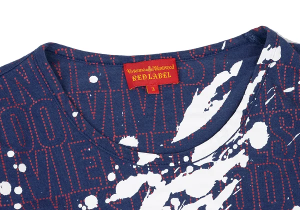 Vivienne Westwood Red Label Splash Logo Print T Shirt K-175925_004