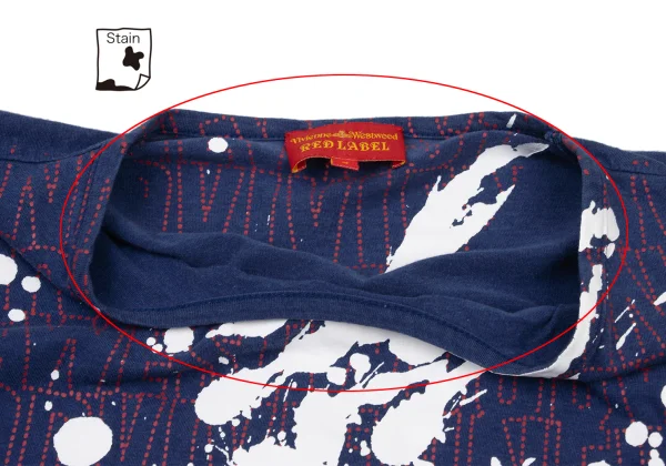 Vivienne Westwood Red Label Splash Logo Print T Shirt K-175925_005