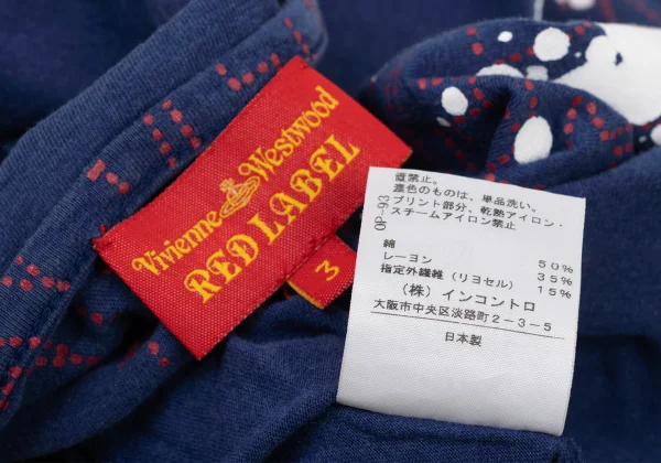Vivienne Westwood Red Label Splash Logo Print T Shirt K-175925_015