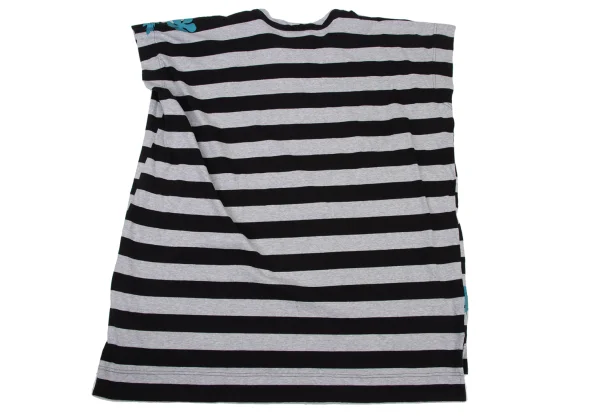 Vivienne Westwood Red Label Floral Print Stripe Sleeveless T Shirt K-175927_011
