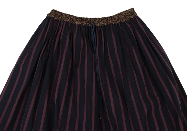 Vivienne Westwood Red Label Padded Hem Floral Switching Stripe Skirt K-175930_003