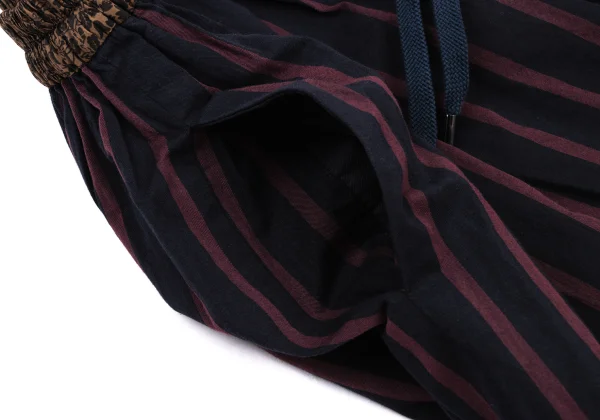 Vivienne Westwood Red Label Padded Hem Floral Switching Stripe Skirt K-175930_006