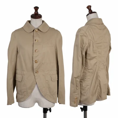 COMME des GARCONS Cotton Round Collar Jacket