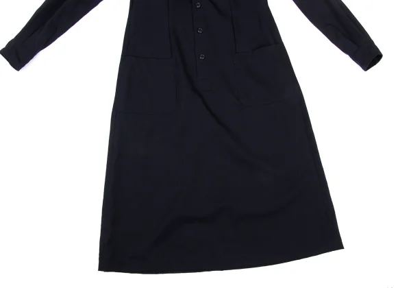 COMME des GARCONS Wool Gaba Pullover Shirt Dress K-175933_011