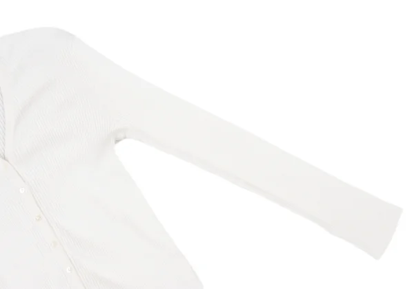 MACPHEE Cotton Rib Knit Cardigan K-175935_005